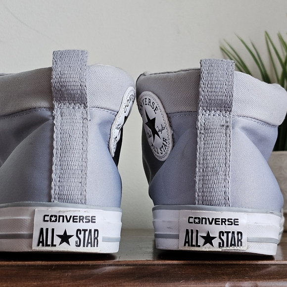 Converse Chuck Taylor Street Mid Casual Sneakers from Finish Line Gray M 10/W 12 - Picture 15 of 16